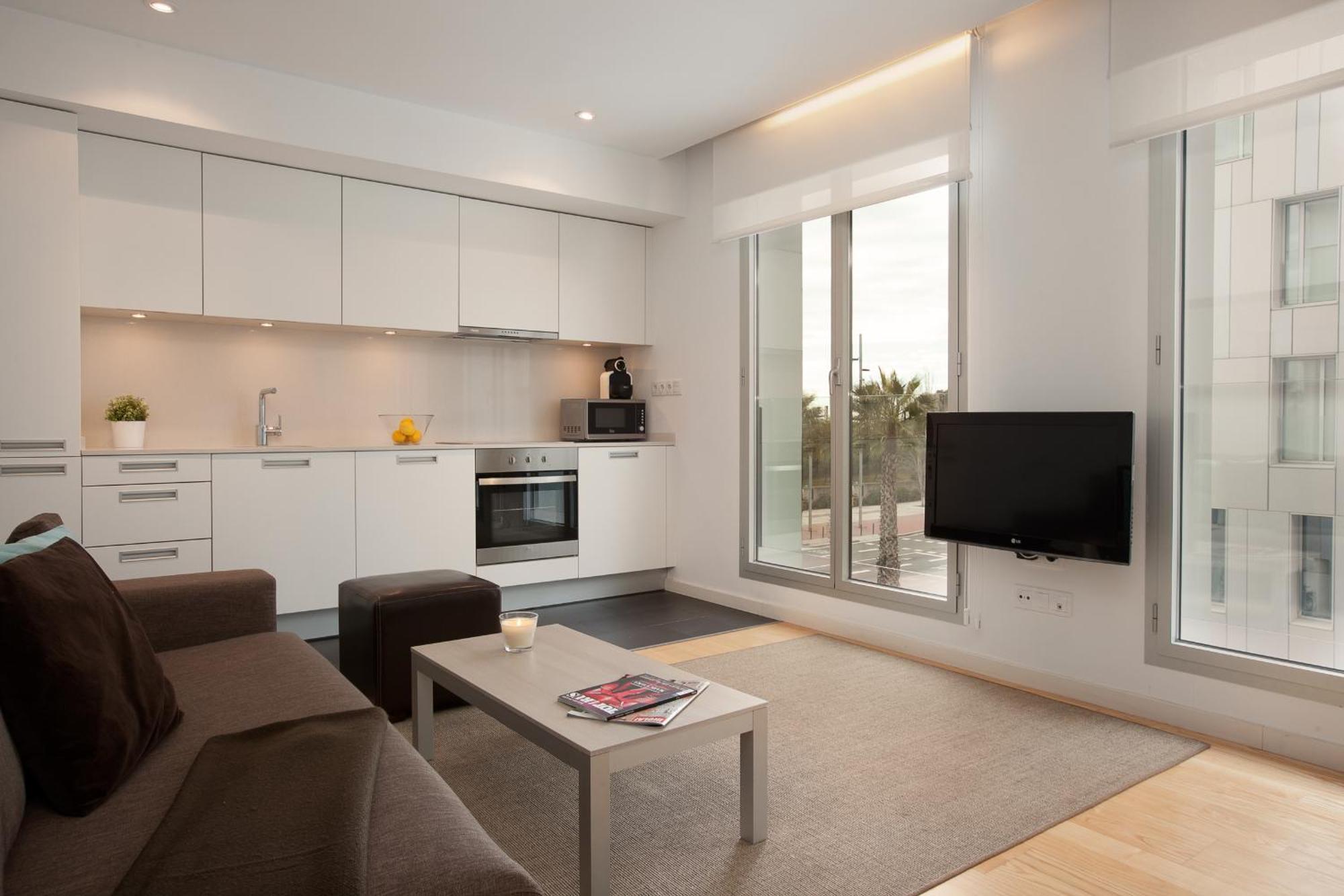 Lugaris Beach Apartments Barcelona Exterior photo
