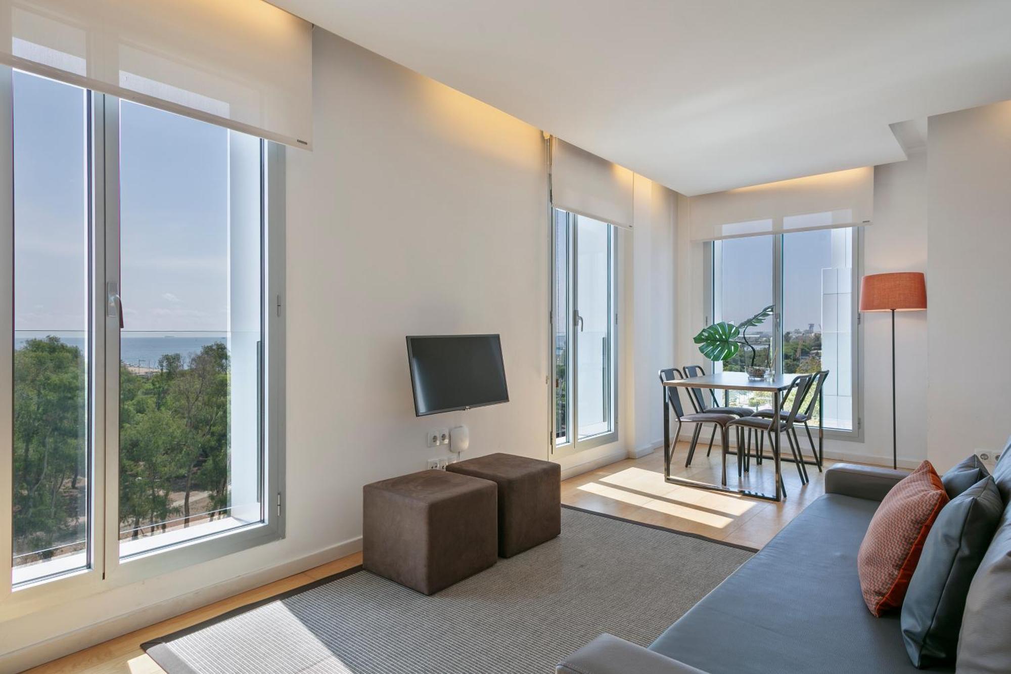 Lugaris Beach Apartments Barcelona Exterior photo